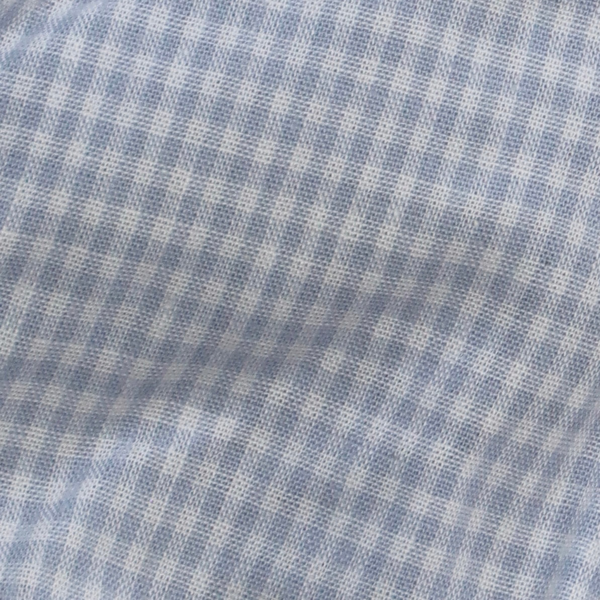 Vestido Cuadros Azul Claro