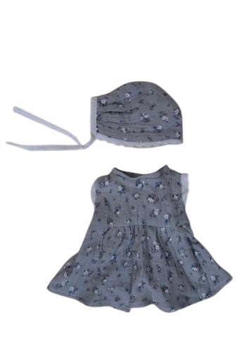 Vestido Gris Azul