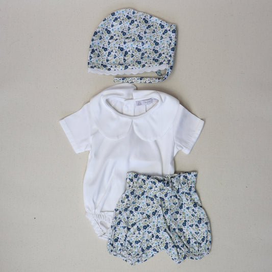 Conjunto Blue Flowers